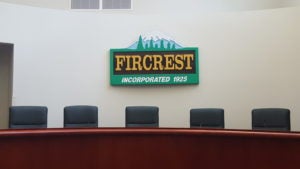 Fircrest Council Chambers