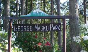 George Masko park Sign