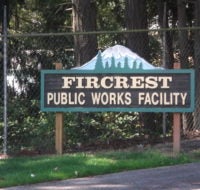 public works sign