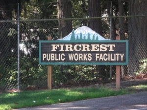 public works sign