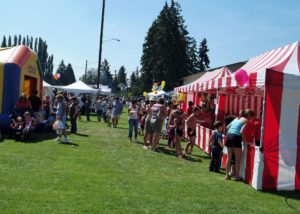 Fircrest Fun Days Game Tents