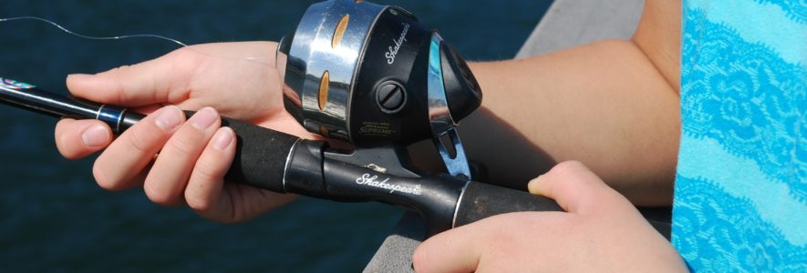 Girl Holding Fishing Pole