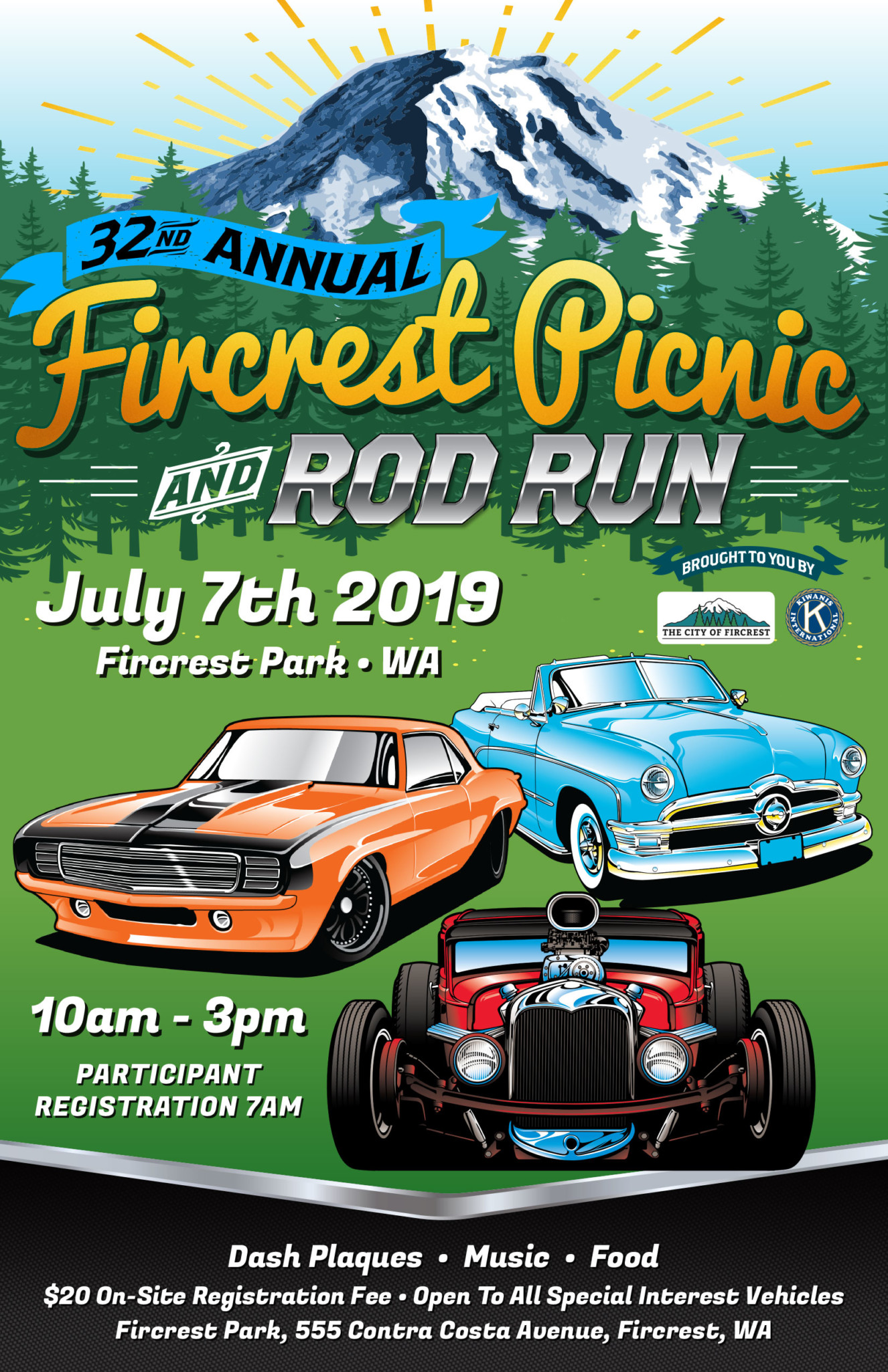 Fircrest Car Show City of Fircrest