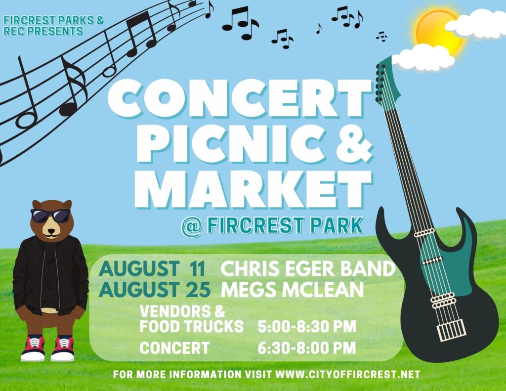 August Concert City of Fircrest