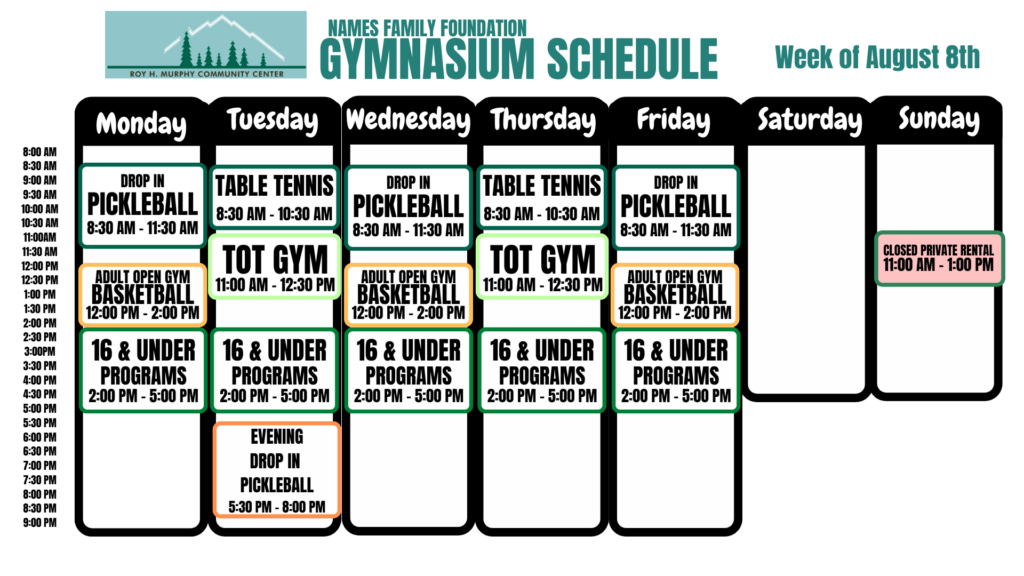 Roy H. Murphy Community Center City of Fircrest