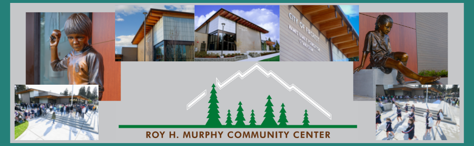 The Roy H. Murphy Community Center Collage Banner