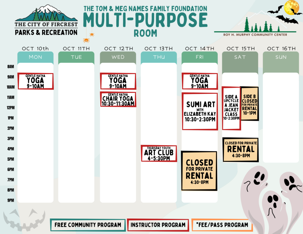Roy H. Murphy Community Center City of Fircrest