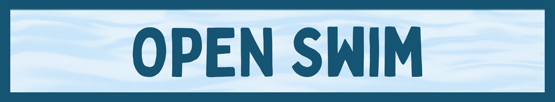 Open Swim banner